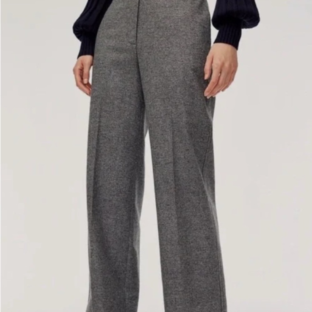 Wilfred Madelone pant in Gray Tweed